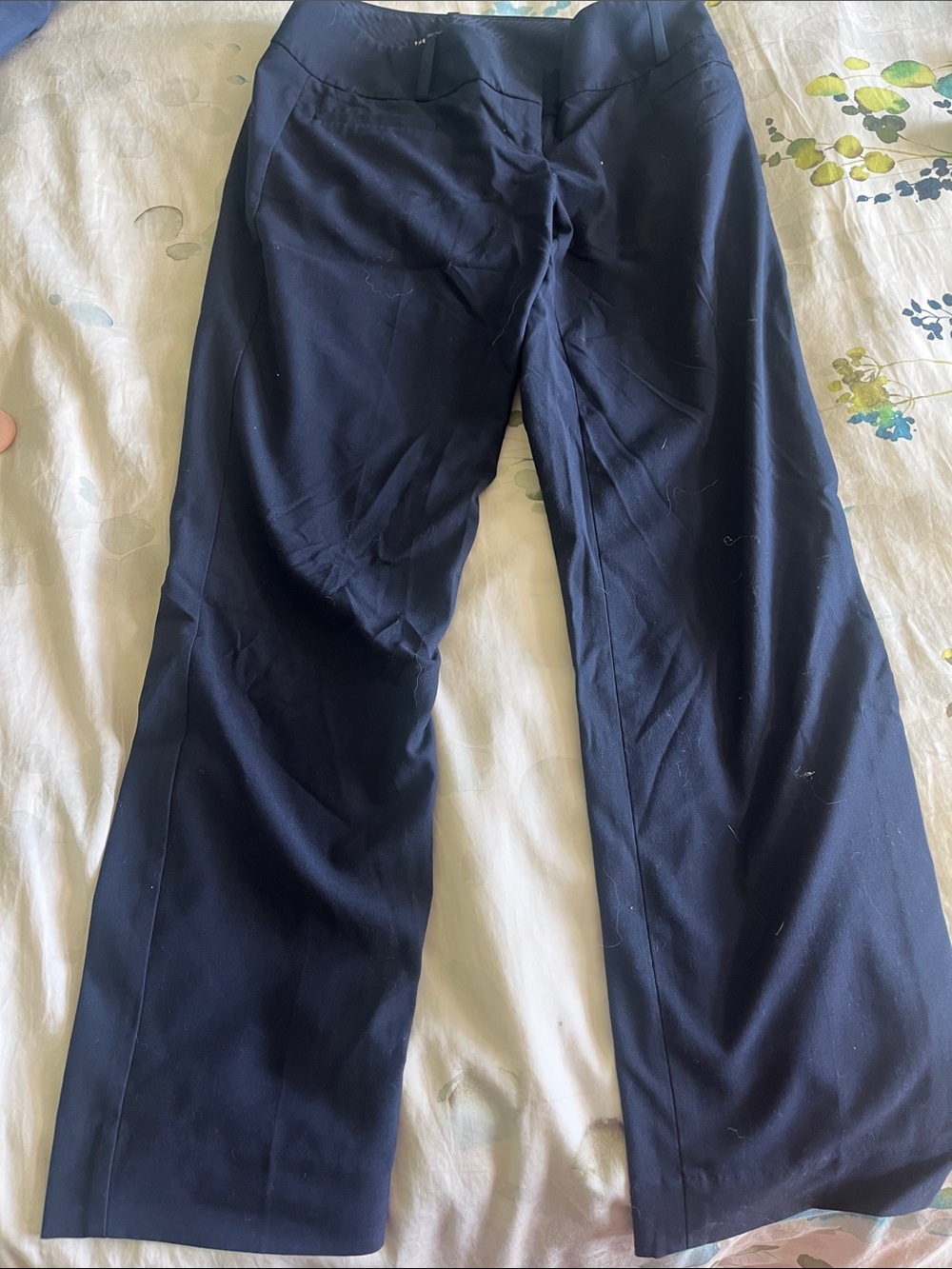 The Limited Navy Blue Wide Leg Trousers